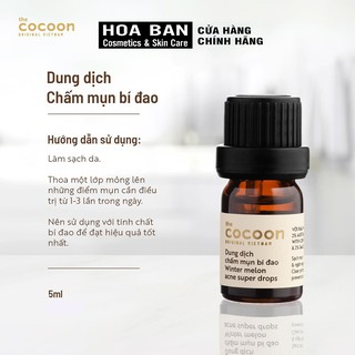 Dung dịch chấm mụn bí đao Cocoon 5ml