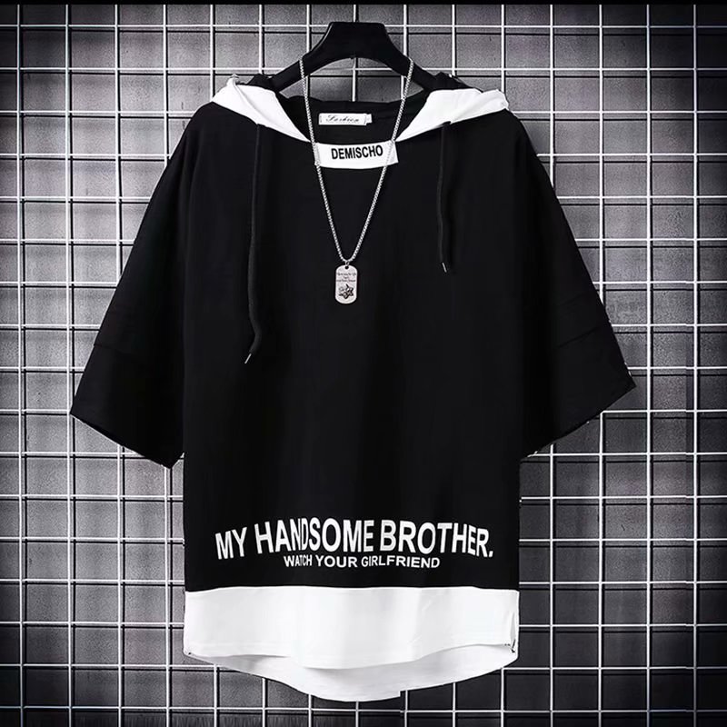 Áo Hoodie Tay Ngắn Thời Trang Dành Cho Nam | BigBuy360 - bigbuy360.vn