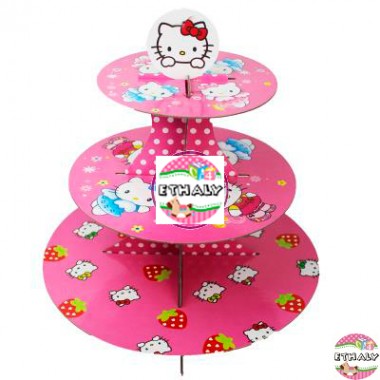 Giá để cupcake Hello Kitty