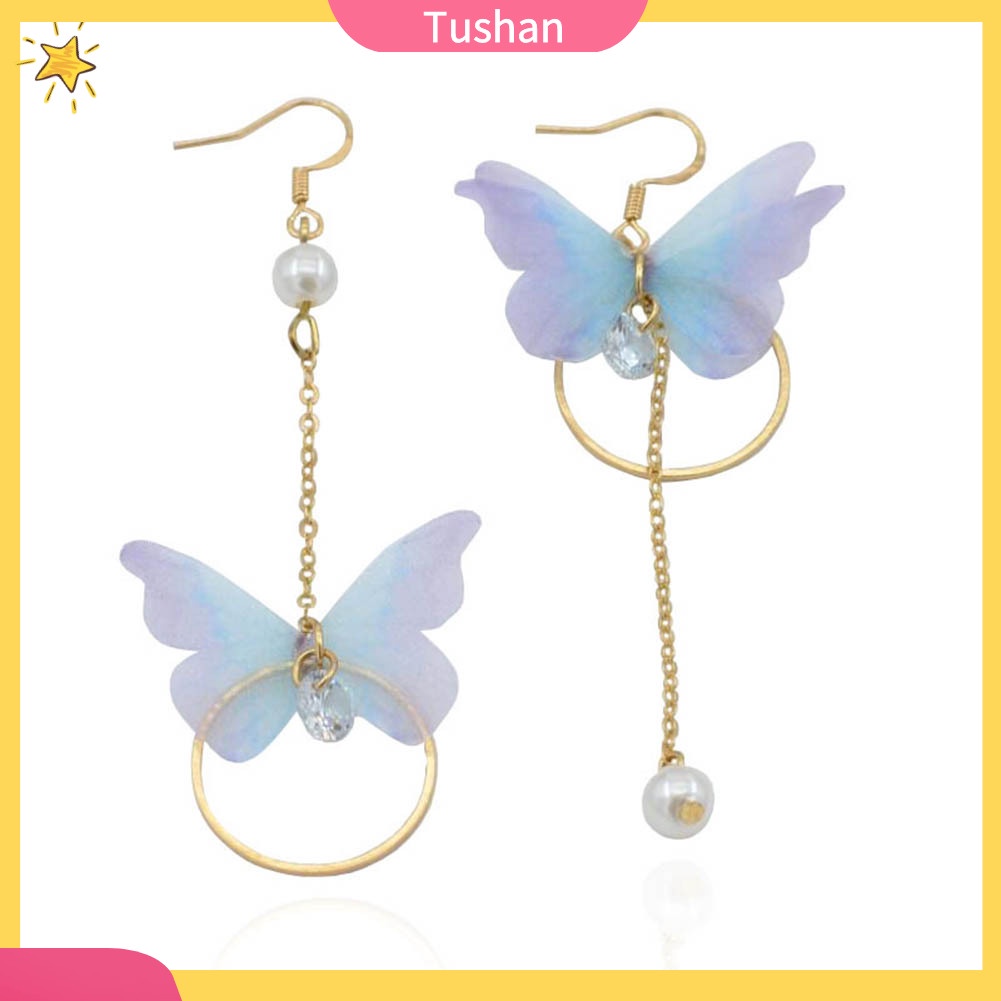 Khuyên tai nữ trang dáng dài tạo hình độc đáo