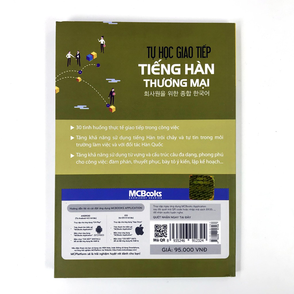 Sách - Tự Học Giao Tiếp Tiếng Hàn Thương Mại