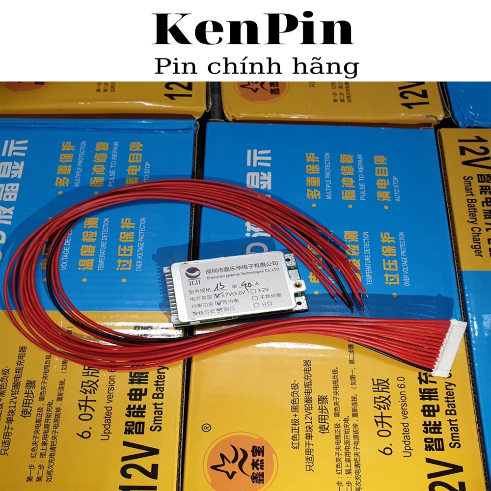Mạch sạc bảo vệ pin 10s, 13s 36v, 48v 60ah chính hãng MS02