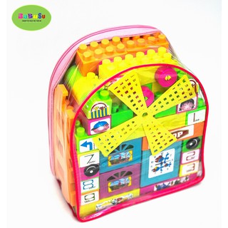 Xếp hình 18100075xh6601 - đồ chơi trẻ em babusu