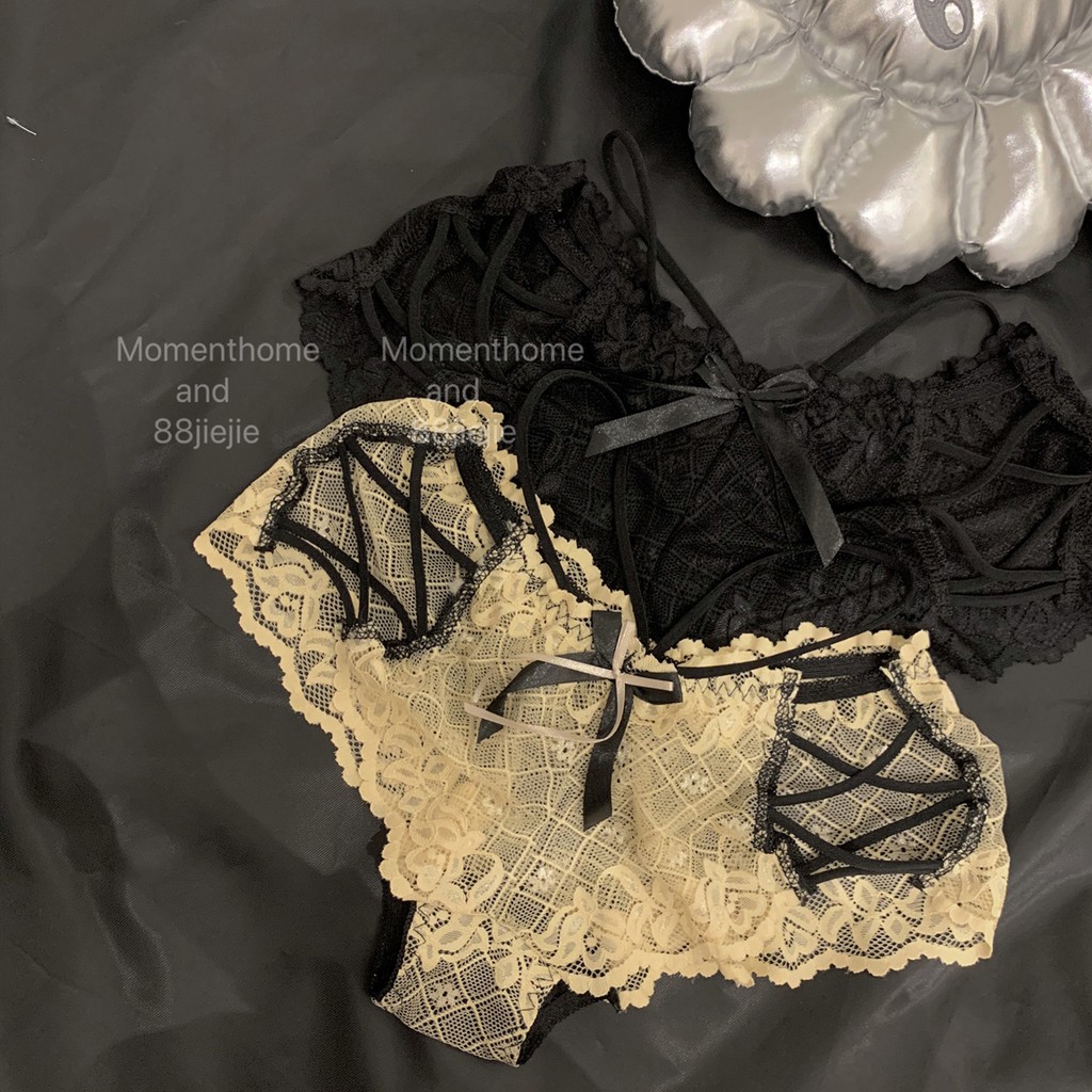 Quần lót cao cấp chất ren hình cánh dơi B4-11