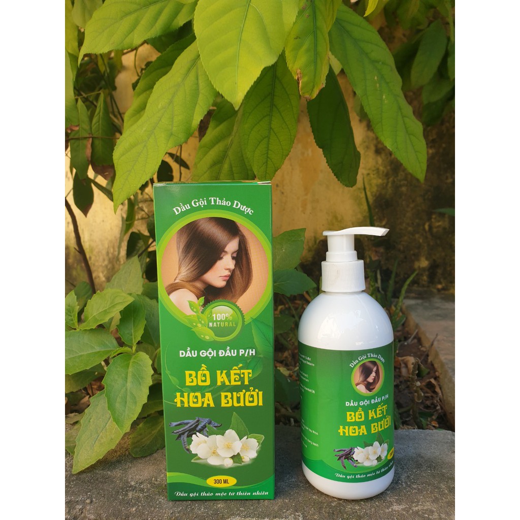 [SẢN PHẨM ORGANIC ] Dầu gội đầu thảo dược bồ kết hoa bưởi P/H - sạch gàu, chống nấm ngứa, ngăn rụng tóc - 300ml | BigBuy360 - bigbuy360.vn