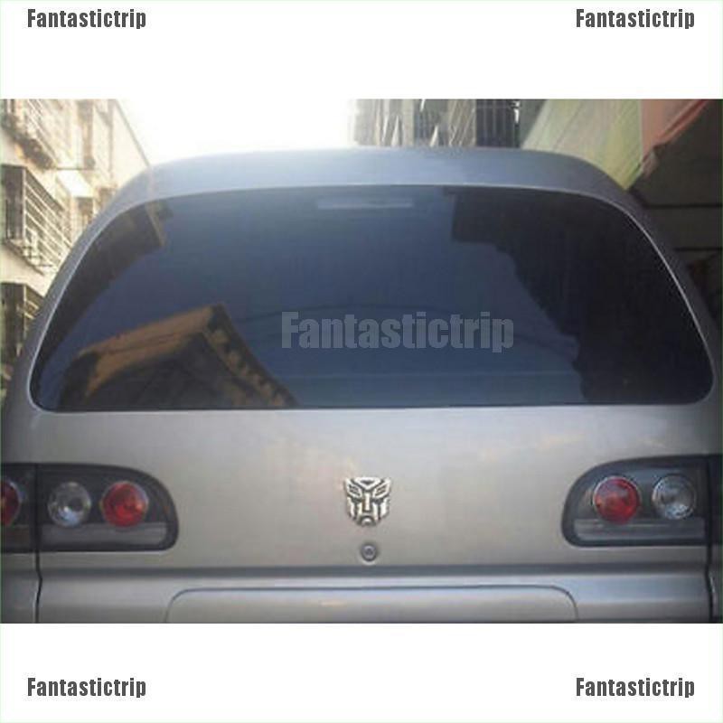 Miếng Dán Trang Trí Hình Transformer Autobot 3D Độc Đáo