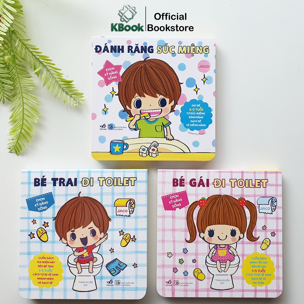 Sách - Ehon Kỹ năng sống - Nhật bản (6 chủ đề, lẻ cuốn tùy chọn)