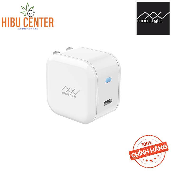 [Bền Tốt] Sạc Nhanh Innostyle USB-C PD 18W Minigo White ICI8PD - Follow HIBUCENTER Giảm 5%