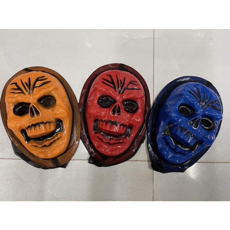 HALLOWEEN MẶT NẠ TRẮNG - MẶT NẠ ĐEN HALOWEEN