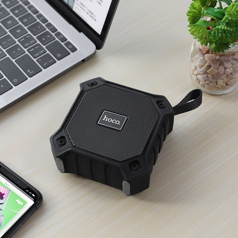 Loa Bluetooth Mini Chống nước Thể Thao Hoco BS34 Kết nối bluetooth 5.0 - hỗ trợ thẻ nhớ, đài FM pin trâu