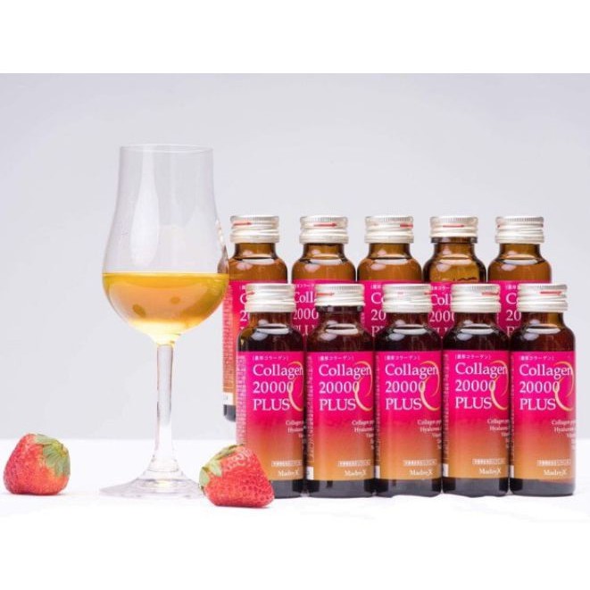 Collagen 20000 plus, Collagen peptides Số 1 Nhật Bản, hôp gồm 50ml x 10 chai | BigBuy360 - bigbuy360.vn
