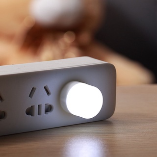 Đèn Ngủ Mini Hình Tròn Bóng LED - Cổng USB