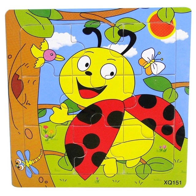 Combo 3 Tranh Ghép Gỗ Animal Giúp Bé Rèn Luyện Khả Năng Logic