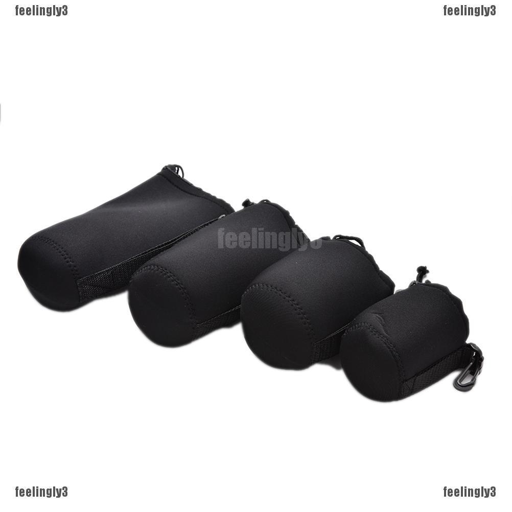 Túi đựng ống kính máy ảnh dlsr bằng vải Neoprene mềm + size S + m + XL