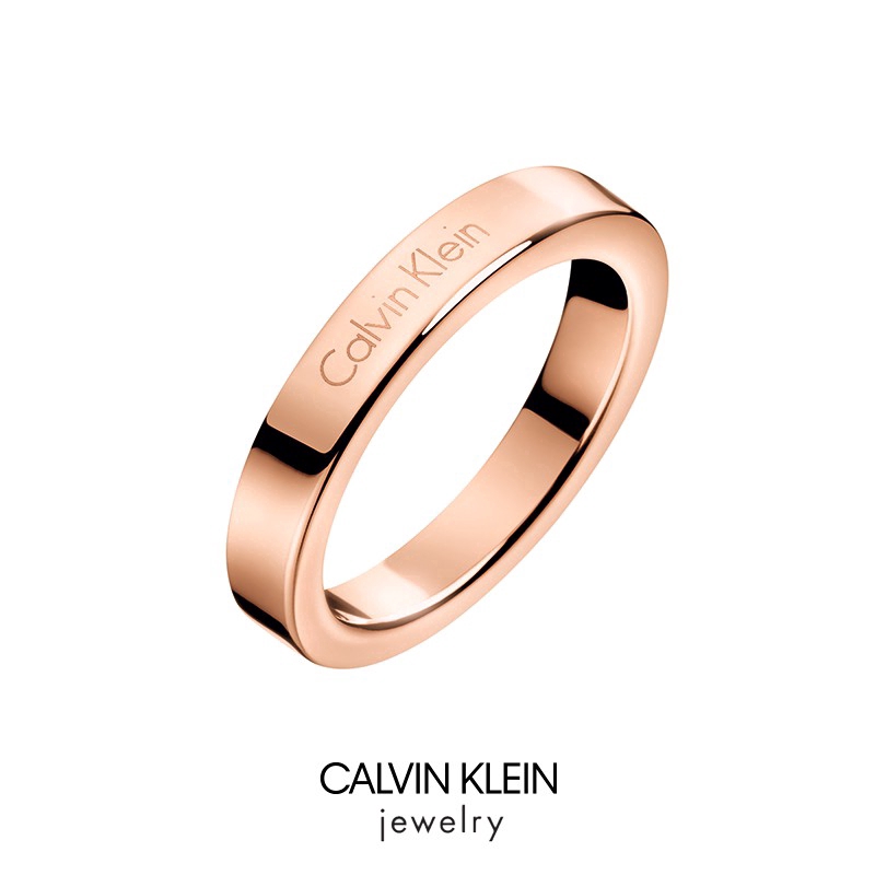 [Mã FAMAYFA giảm 10K đơn 50K] Nhẫn họa tiết CALVIN KLEIN sành điệu