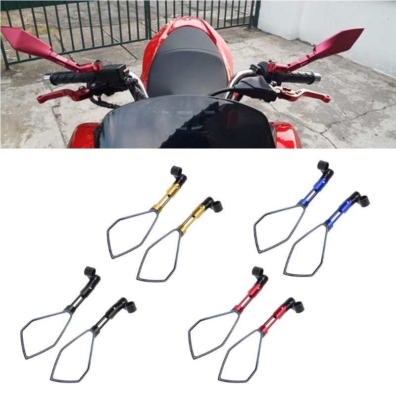 Gương Chiếu Hậu Góc Rộng Tùy Chỉnh Tiện Dụng Cho Xe Đạp / Mô Tô