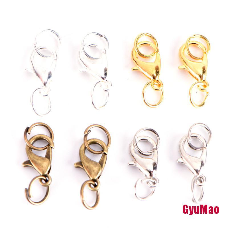 Bộ 20 Móc Cài Càng Cua Bằng Hợp Kim Dùng Làm Đồ Trang Sức DIY