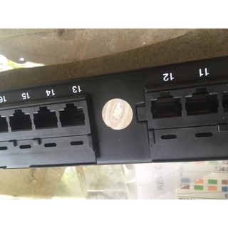 Cổng giao  tiếp Patch panel 24 port CAT5E COMMSCOPE (đầy đù hạt)