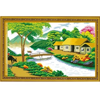 Tranh thêu phong cảnh 222739
