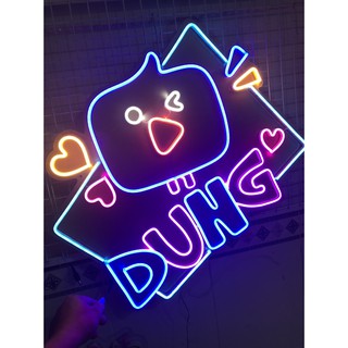 Đèn led neon hình Logo thương hiệu ( nhận thiết kế theo yêu cầu)