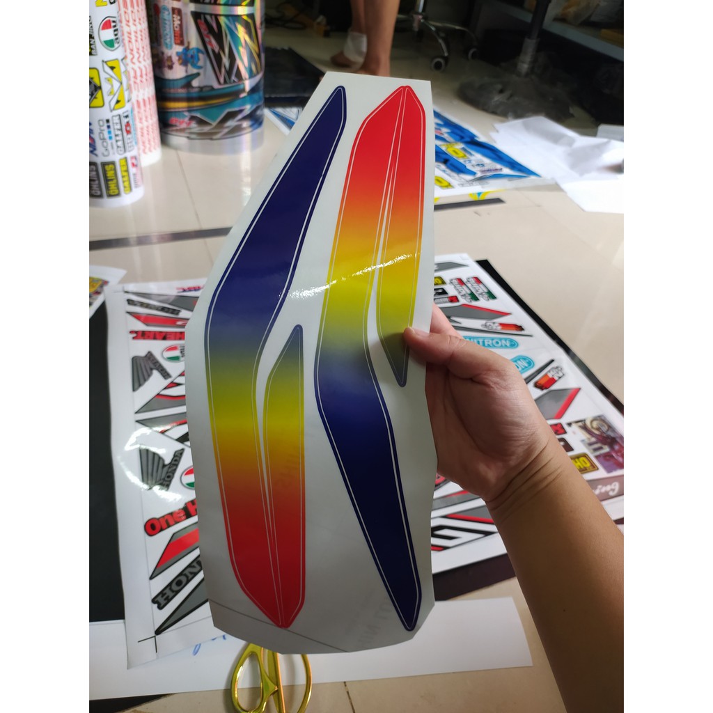 CẶP TEM DÁN CHOÁ ĐÈN DEMI VARIO 2018-2020 Nhiều Màu