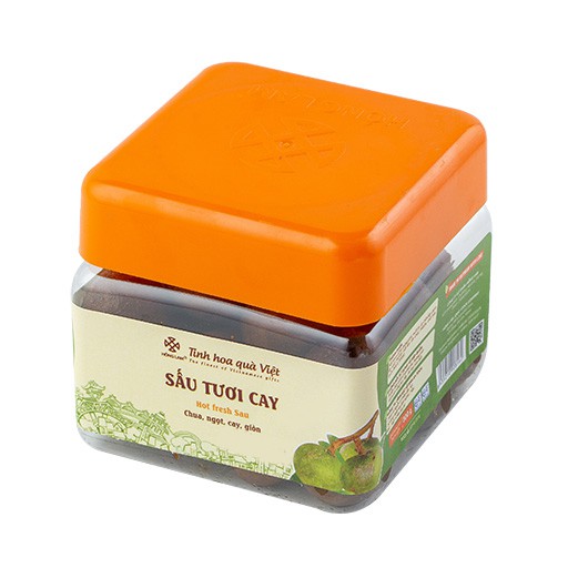 Ô Mai (Xí Muội) Sấu Tươi Cay Hồng Lam - Vị Chua Cay Giòn - Hộp, gói (200g, 300g, 500g)