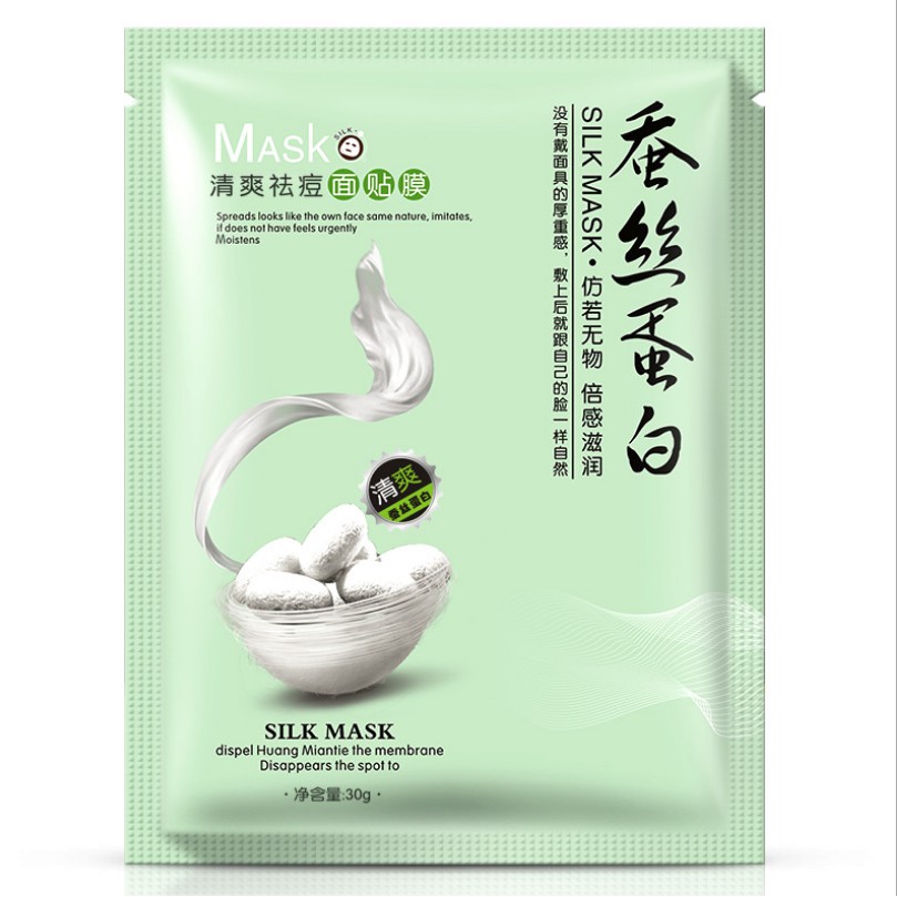 Mặt Nạ Giấy Dưỡng Da Mụn Cấp Ẩm Thải Độc Tơ Tằm ONE SPRING SILK MASK - MN.OS | BigBuy360 - bigbuy360.vn