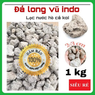 đá lông vũ indo ,Nham Thạch trắng ,Đá bọt size 2-3cm 1kg