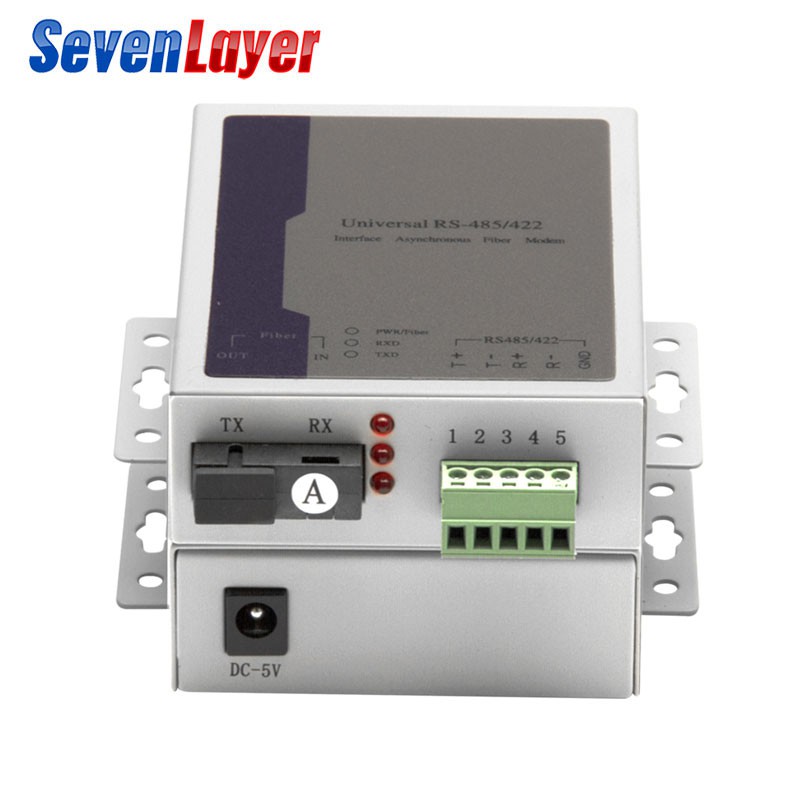 1 Cặp Đầu Chuyển Đổi Rs485 Sang Sợi Quang 20km Rs485 To Ethernet