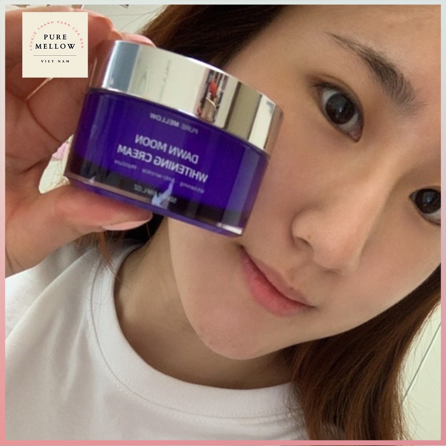 Kem Dưỡng Trắng Da Ban Đêm PURE MELLOW Trắng Hồng Tự Nhiên Làm Mờ Vết Thâm Dung Tích 50ML | BigBuy360 - bigbuy360.vn