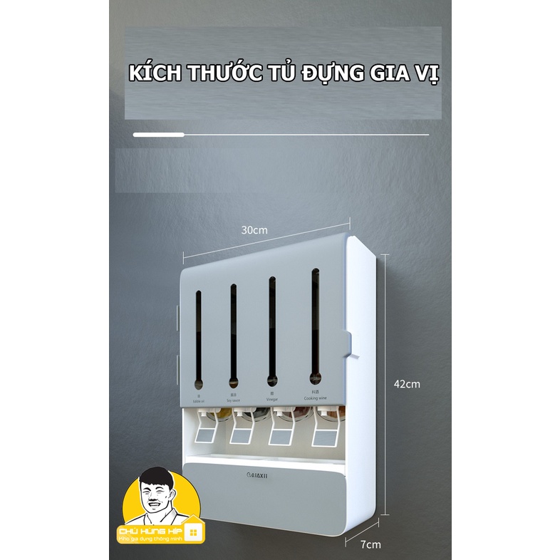 Tủ Gia Vị Treo Tường - Chú Húng Híp