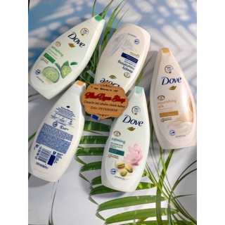 sữa tắm dưỡng thể DOVE giúp dưỡng ẩm mịn da 500ml Chính Hãng