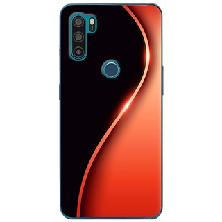 Ốp lưng Vsmart Active 1, Active 1 Plus, Active 3 in hình Đường cong cam