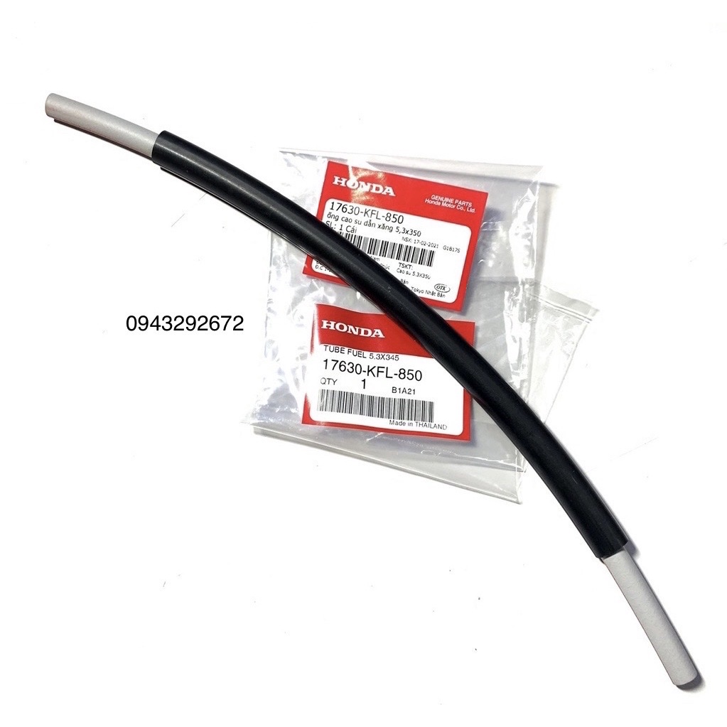 Ống cao su dẫn xăng 5,3x350 Future 1 Honda