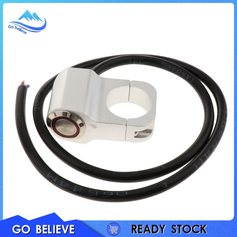 Công Tắc Đèn Pha Gắn Tay Lái Xe Mô Tô Bằng Thép Không Gỉ Màu Đỏ 2x25mm | BigBuy360 - bigbuy360.vn
