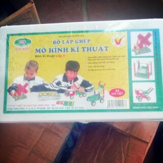 Bộ lắp ghép mô hình kĩ thuật môn kĩ thuật lớp 4