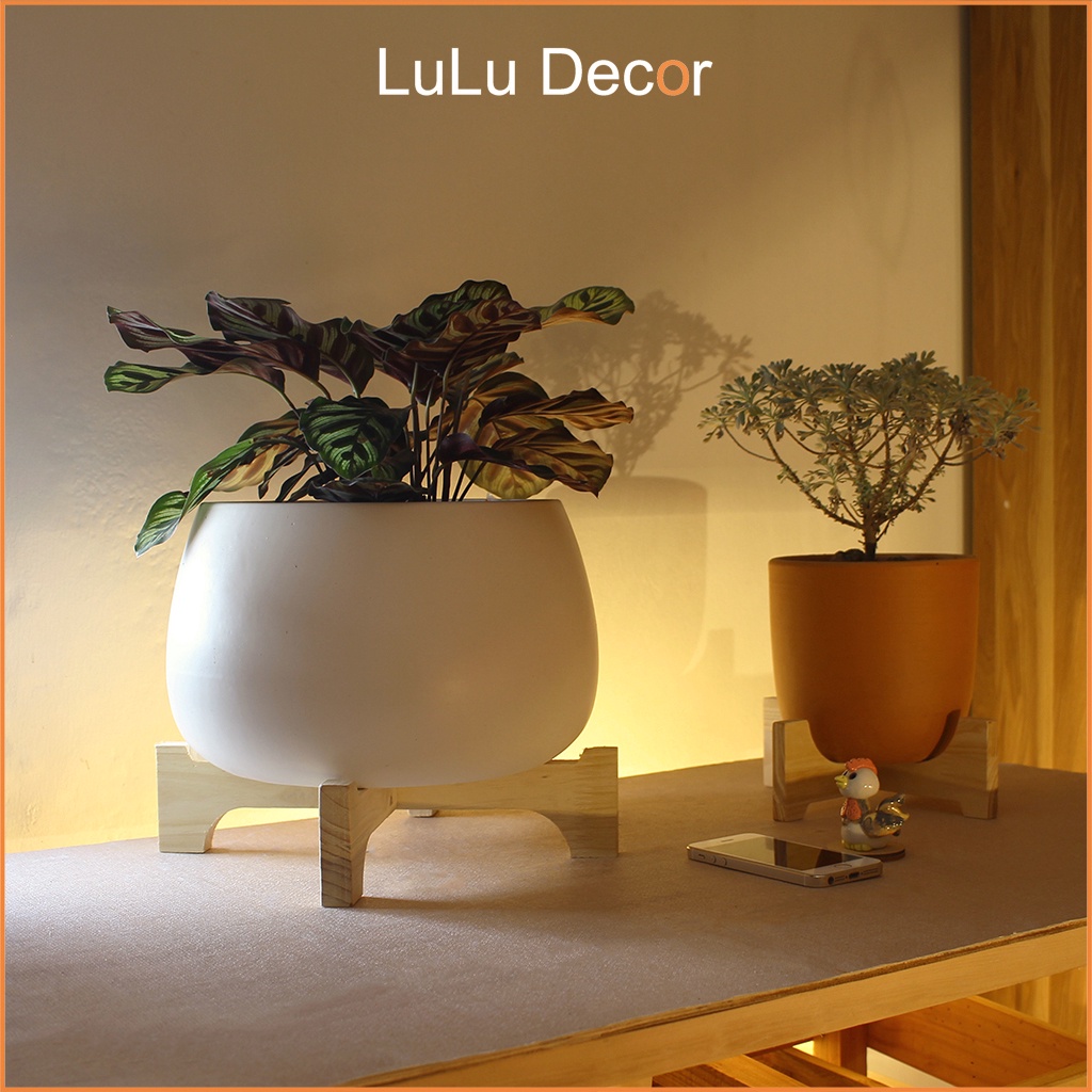 Đôn Gỗ Để Chậu Cây Cảnh – LuLu Decor, Gia Công Cnc Nhiều Kích Thước