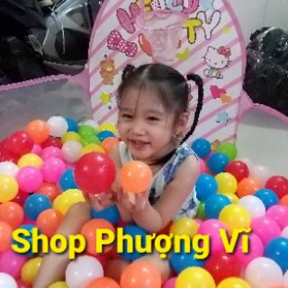 Lều bóng chấm bi cho bé kèm 200 bóng nhé.