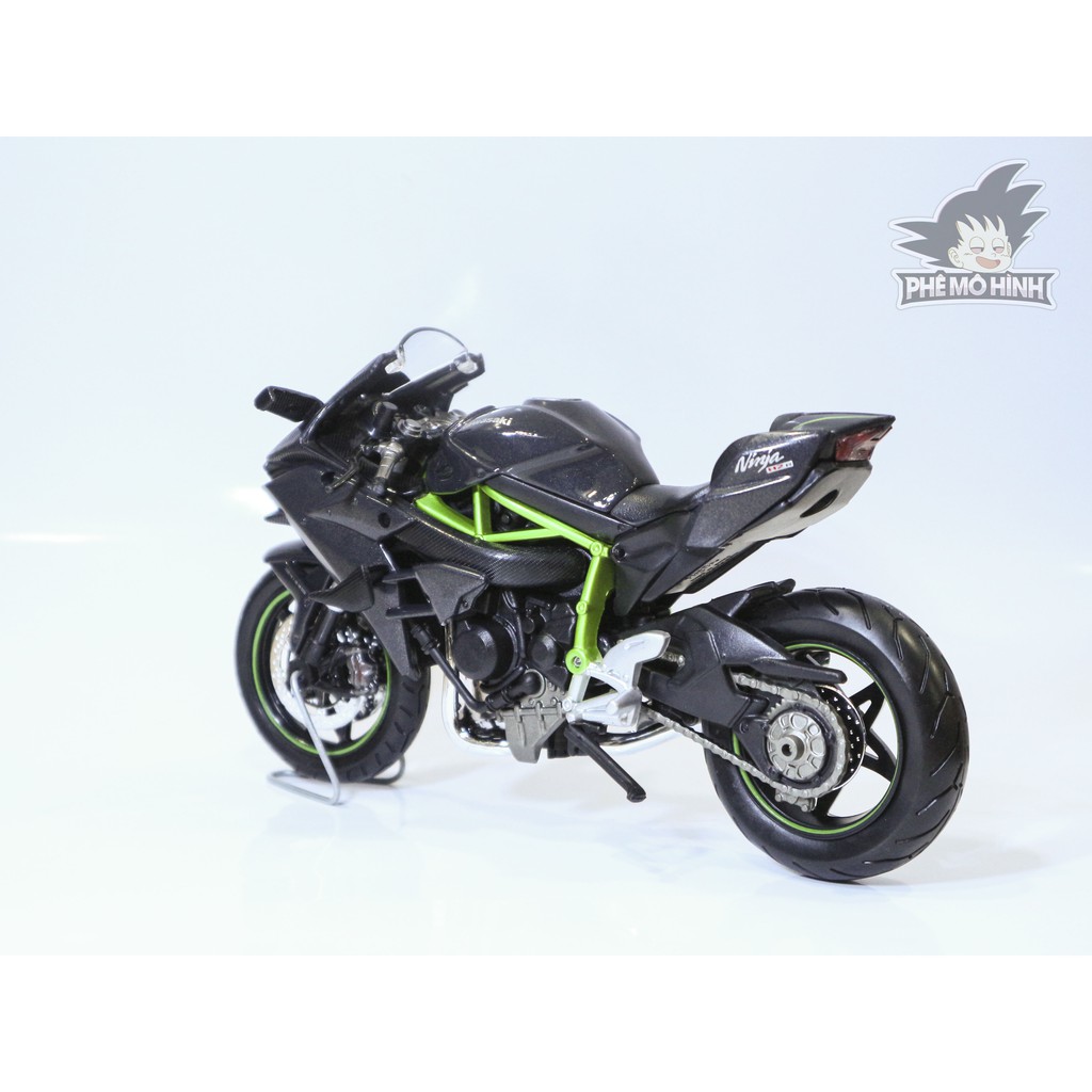 XE MÔ HÌNH MOTO KAWASAKI [ FREESHIP ] NINJA H2R TỈ LỆ 1:12 - MAISTO