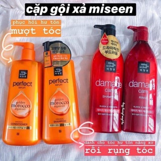 Bộ Dầu gội kèm Dầu xả Mise En 680ml Hàn Quốc