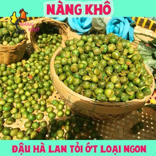 1 kí Hạt đậu hà lan rang tỏi ớt loại 1 (Giòn ngon - đậm vị)