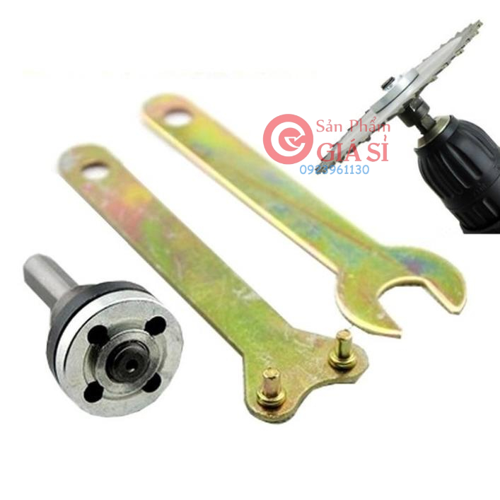 Bộ chuyển đổi máy khoan thành máy cưa - máy mài máy cắt - đầu chuyển đổi máy khoan ❤️freeship❤️