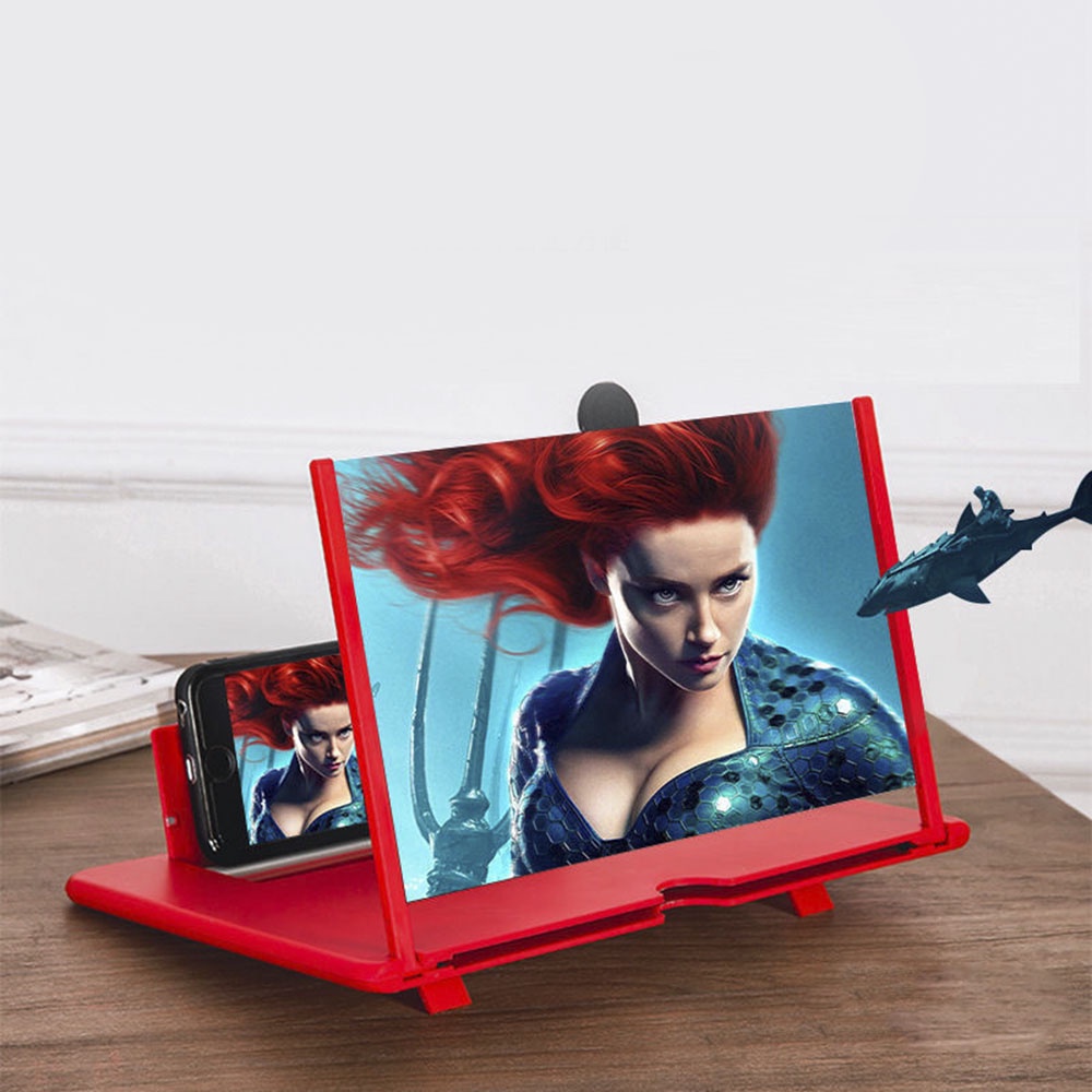 Giá đỡ điện thoại, iIpab có kính phóng đại màn hình 3D HD cỡ 10inch tiện dụng