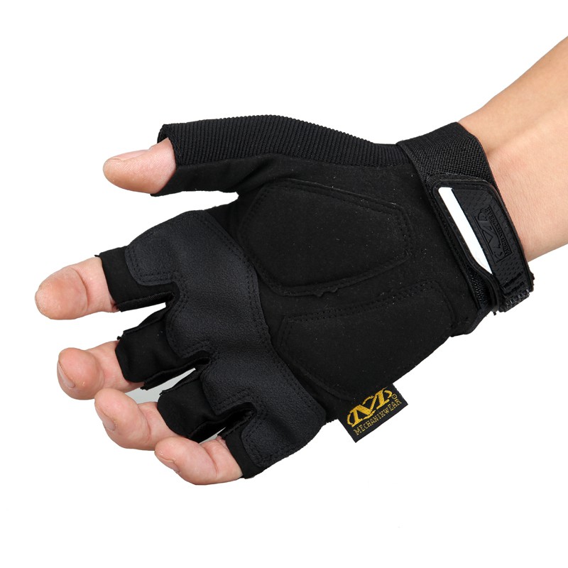 Găng Tay Nam Nữ Mechanix Ngón Cụt (Tập Gym - Lái xe - Đi phượt) (  MP3 )