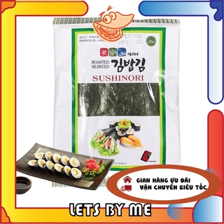Rong biển cuộn cơm Hàn Quốc loại ngon, siêu dễ cuốn LETS BITE ME