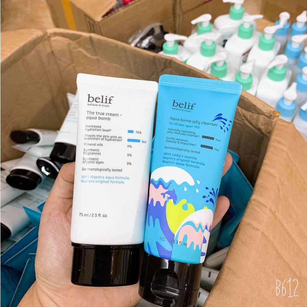 [BILL DUTYFREE] Kem dưỡng BELIF Aqua Bomb 75ml