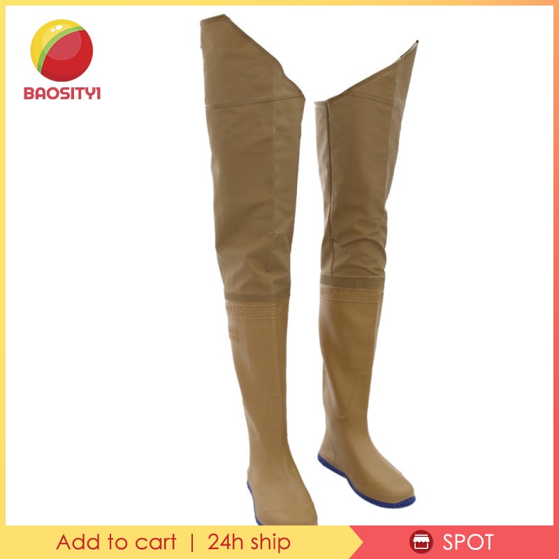 [Baosity1] Quần Cao Su Câu Cá Chống Thấm Nước 41-44