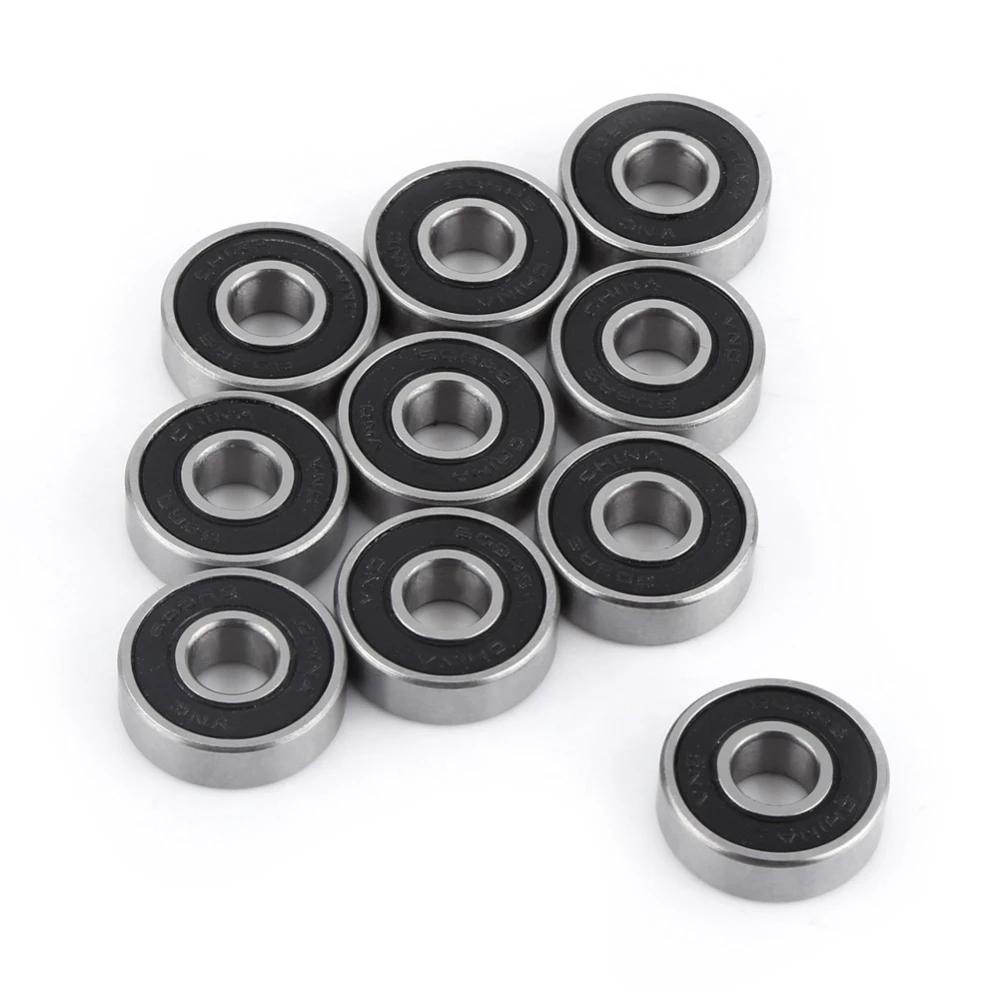 Set 10 Bạc Đạn AUGUSTINE 608RS 608-2RS Chất Lượng Cao