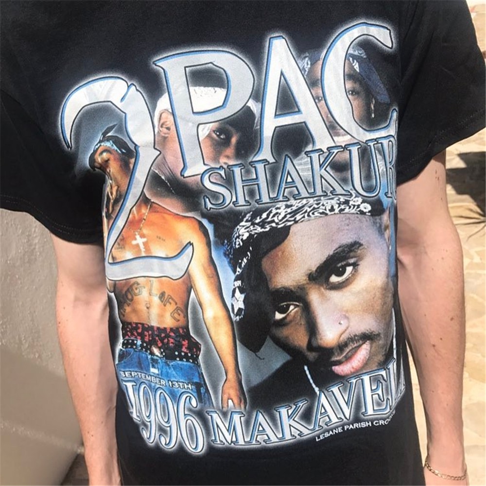 🔥BEST SELLER CÓ VIDEO & ẢNH THẬT 🔥ÁO THUN NAM NỮ IN 3D HÌNH " 2PAC " 100% COTTON PHONG CÁCH HIP HOP