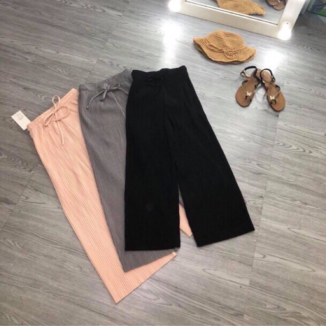 {SALE} {GIÁ SỈ SLL} QUẦN C11 SỚ CULLOTES XẾP LY SIÊU ĐẸP Sieu hot